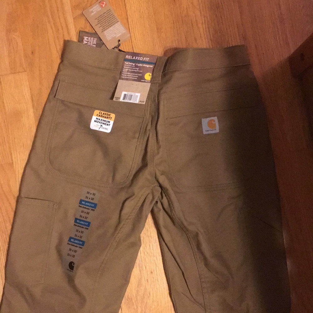NWT Carhartt Full Swing Cryder Dungaree Pants